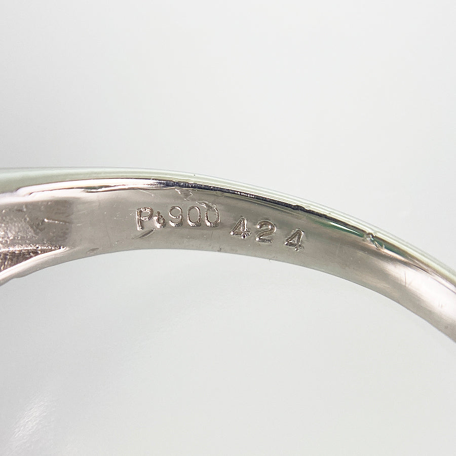 Ring Platinum Emerald