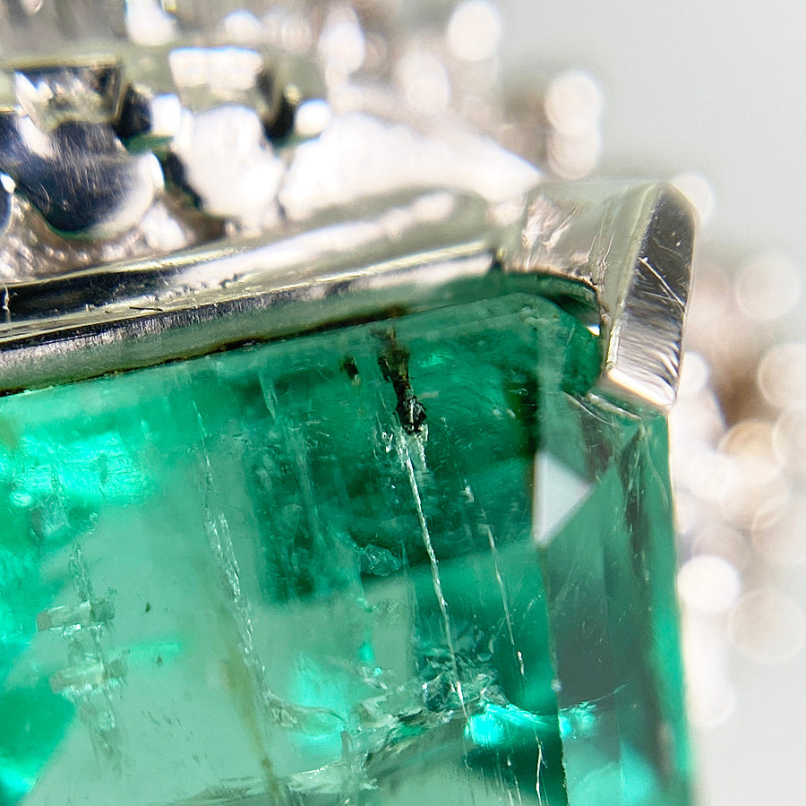 Ring Platinum Emerald