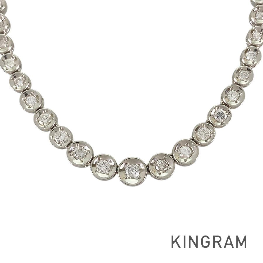 Tennis necklace Platinum Diamond