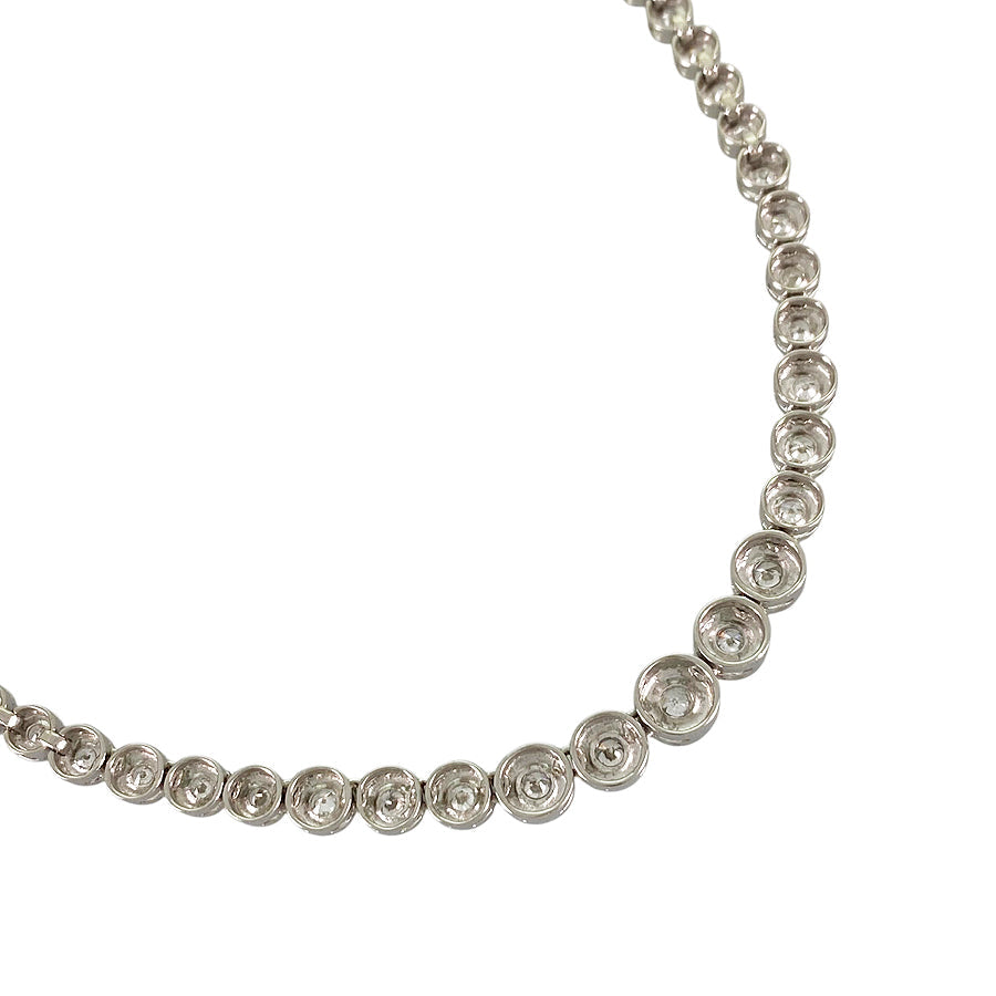 Tennis necklace Platinum Diamond