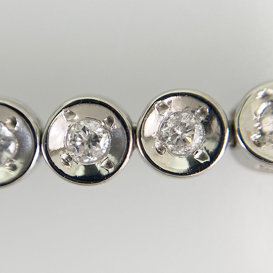 Tennis necklace Platinum Diamond