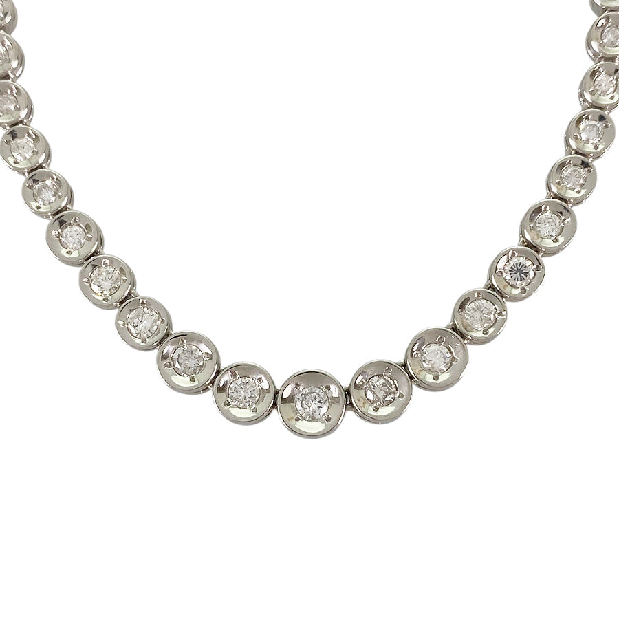 Tennis necklace Platinum Diamond