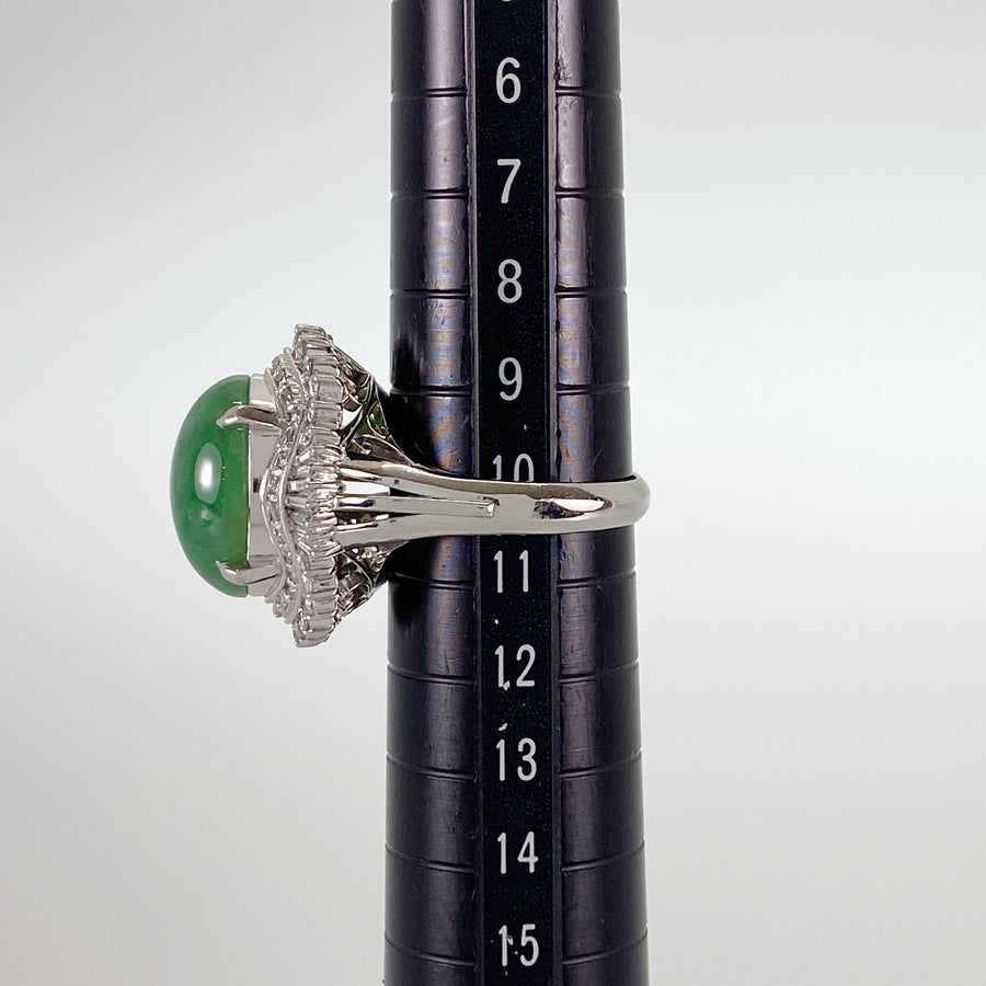 Ring Platinum Jadeite