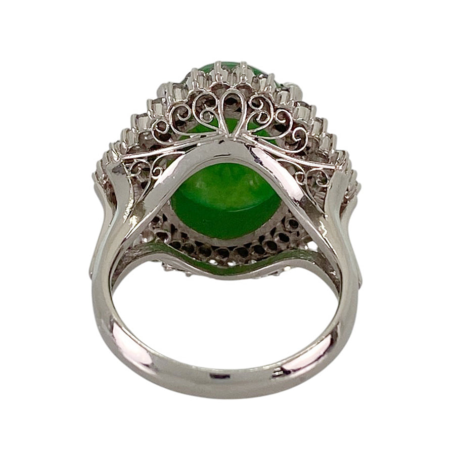 Ring Platinum Jadeite