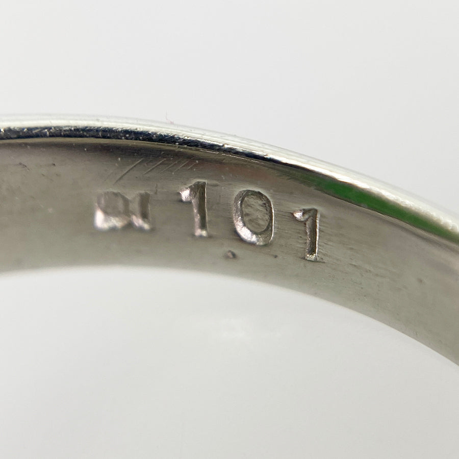 Ring Platinum Jadeite