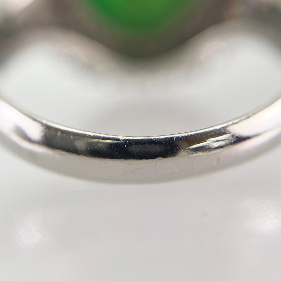 Ring Platinum Jadeite