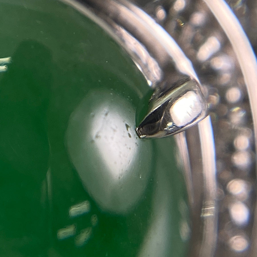 Ring Platinum Jadeite