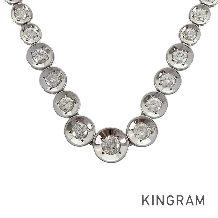 Tennis necklace Platinum Diamond
