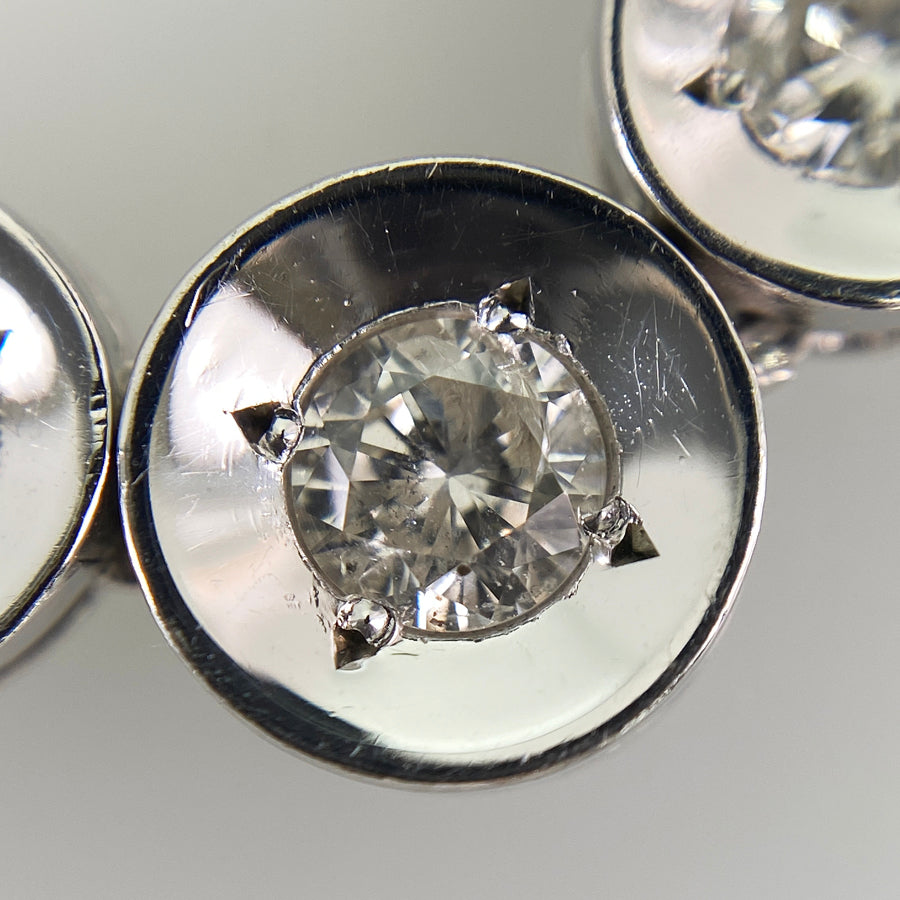 Tennis necklace Platinum Diamond