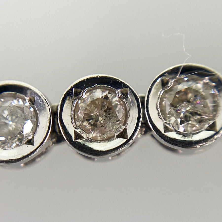Tennis necklace Platinum Diamond