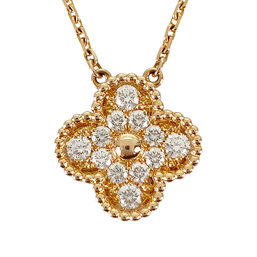 Van Cleef & Arpels Vintage Alhambra VCARP2R300 Necklace