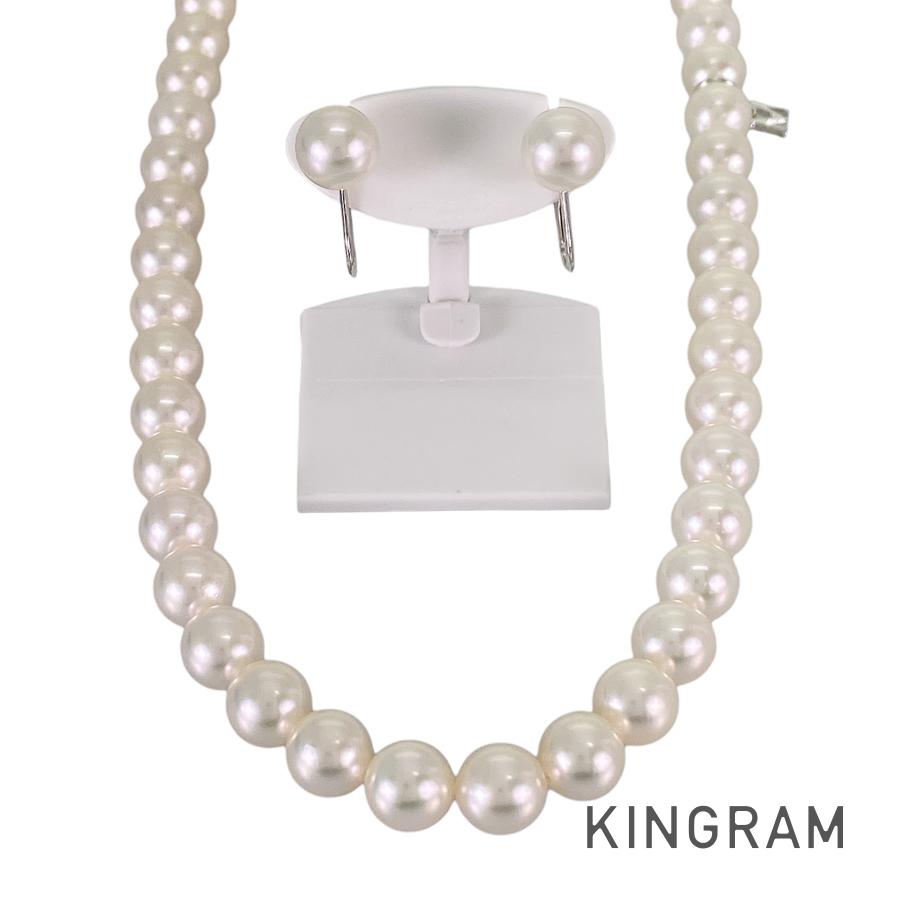 MIKIMOTO M charm Necklace