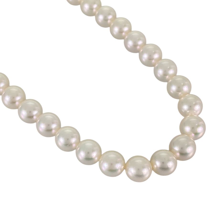 MIKIMOTO M charm Necklace