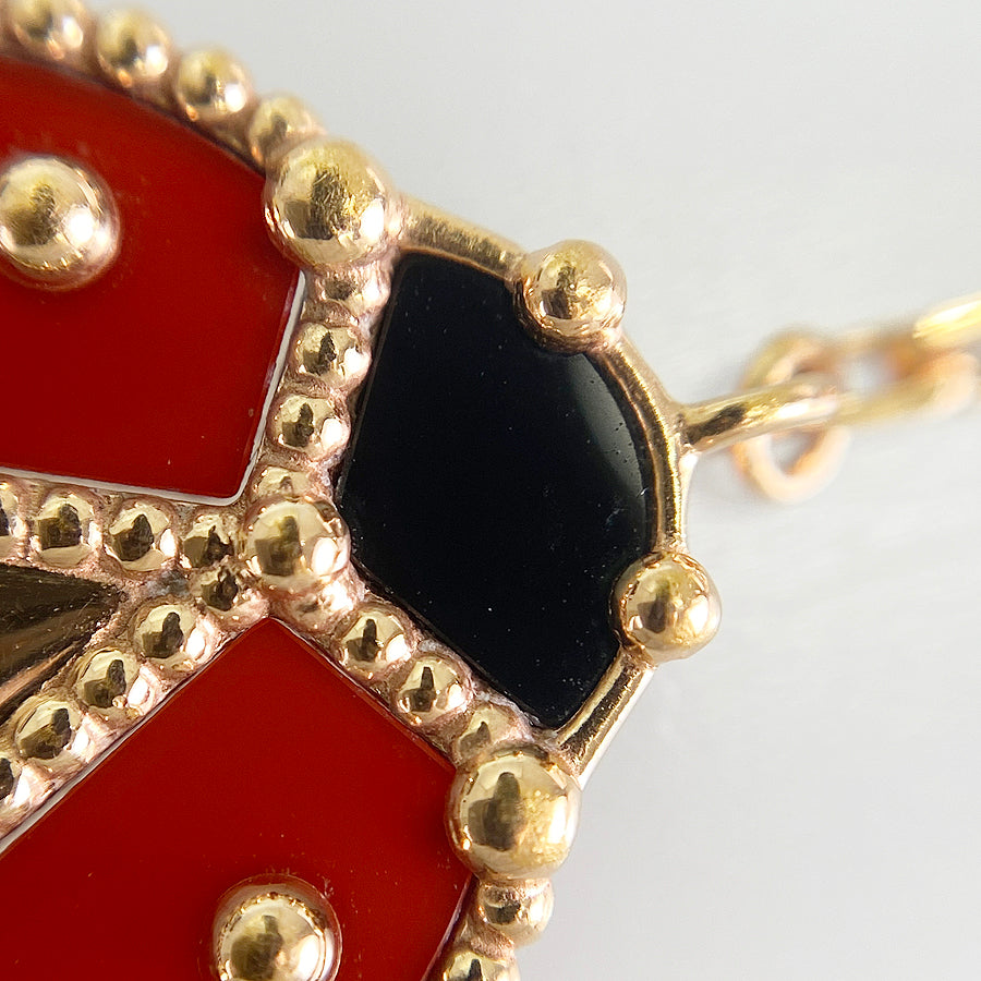 Van Cleef & Arpels Lucky Spring open wing ladybug VCARP7R100 Bracelet