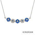 Necklace Platinum Platinum Hauynite