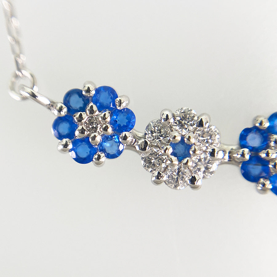 Necklace Platinum Platinum Hauynite