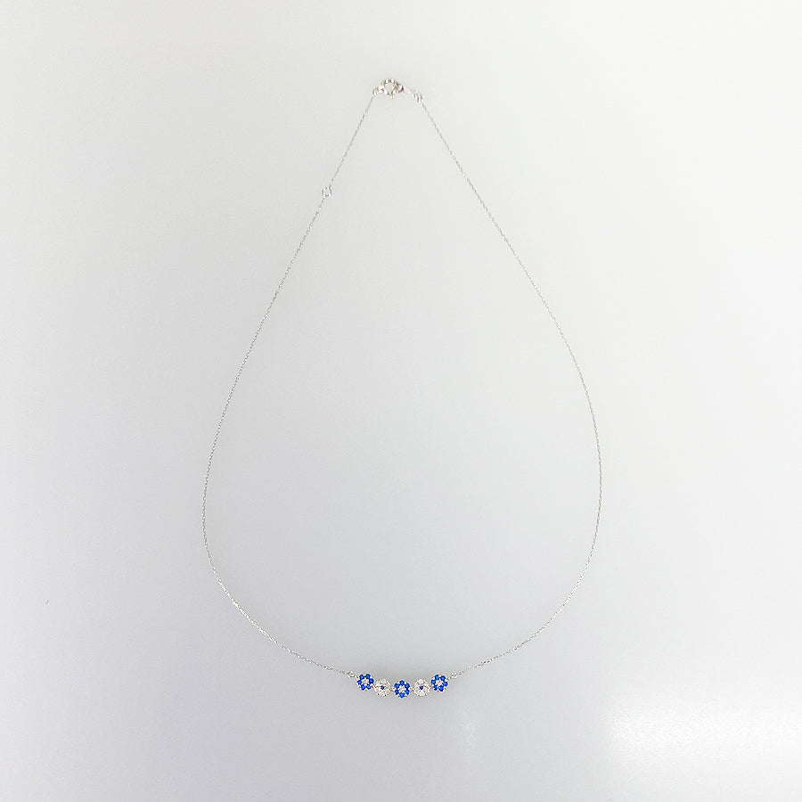 Necklace Platinum Platinum Hauynite