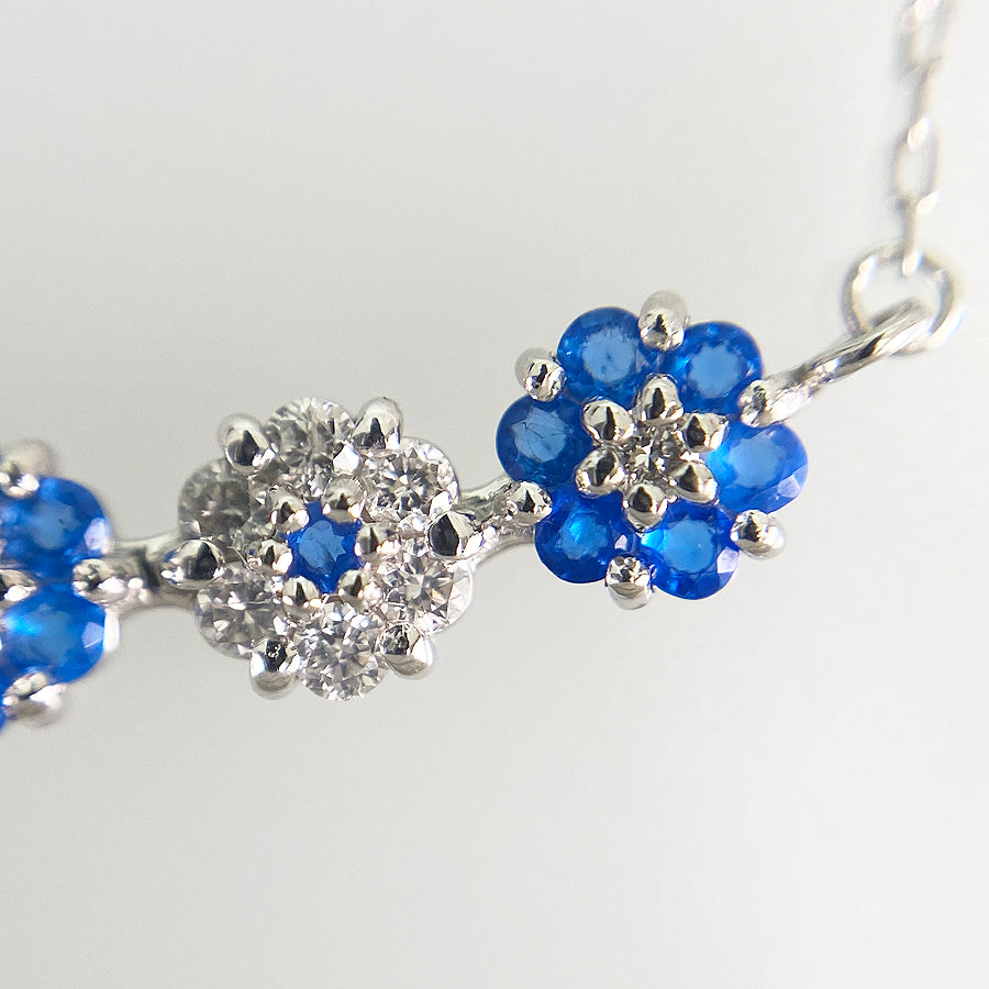 Necklace Platinum Platinum Hauynite