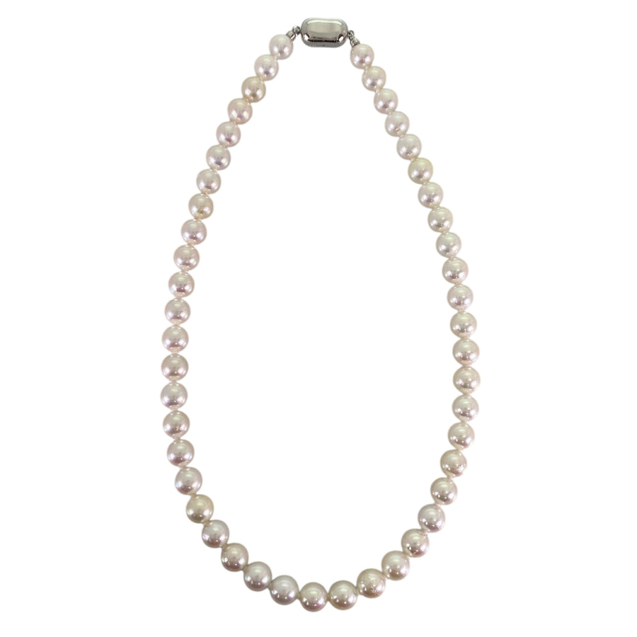 Necklace Silver Akoya Pearl