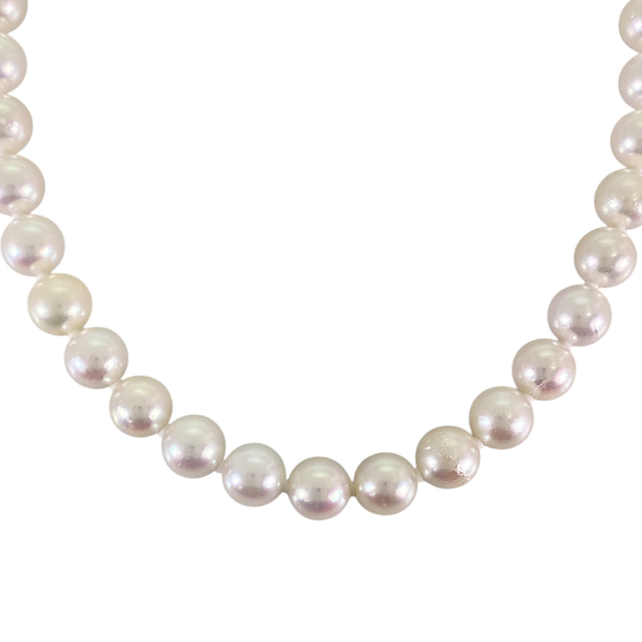 Necklace Silver Akoya Pearl