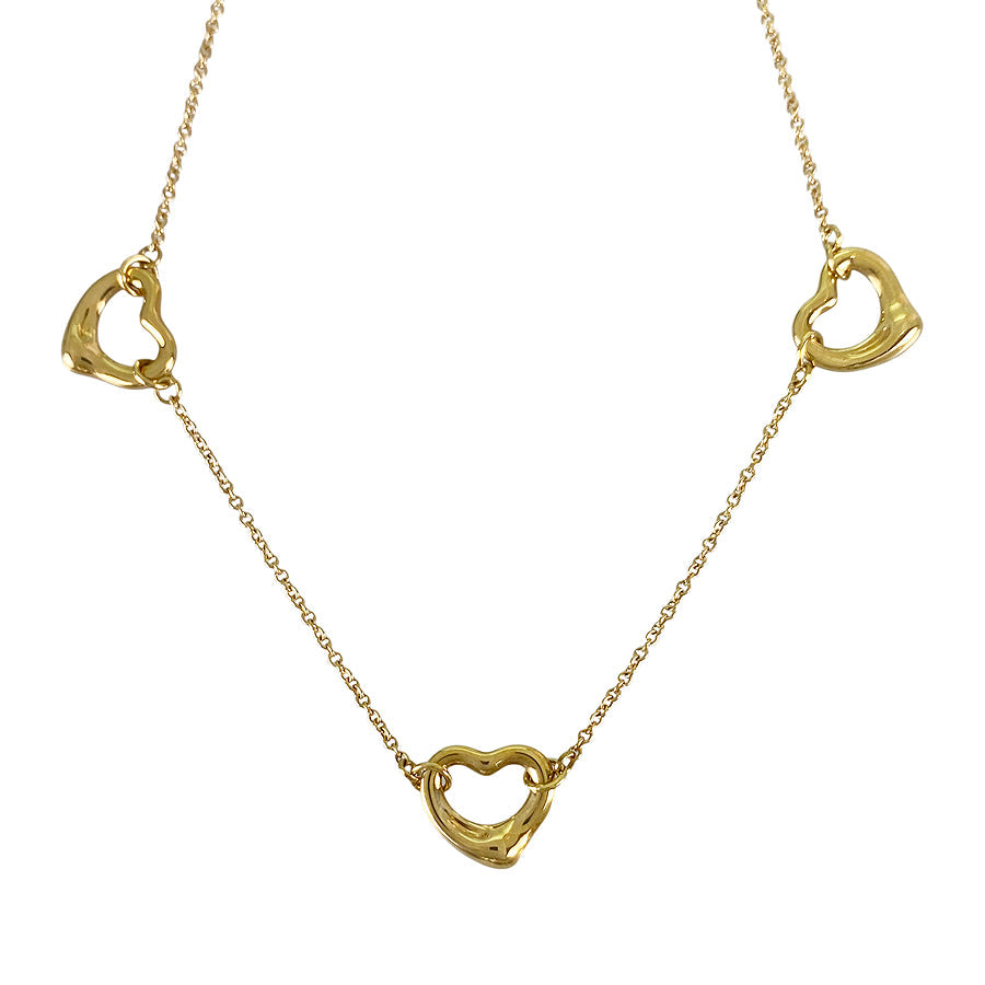 TIFFANY&Co. Elsa Peretti Open heart Necklace