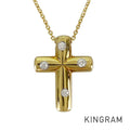 TIFFANY&Co. Dots cross Necklace