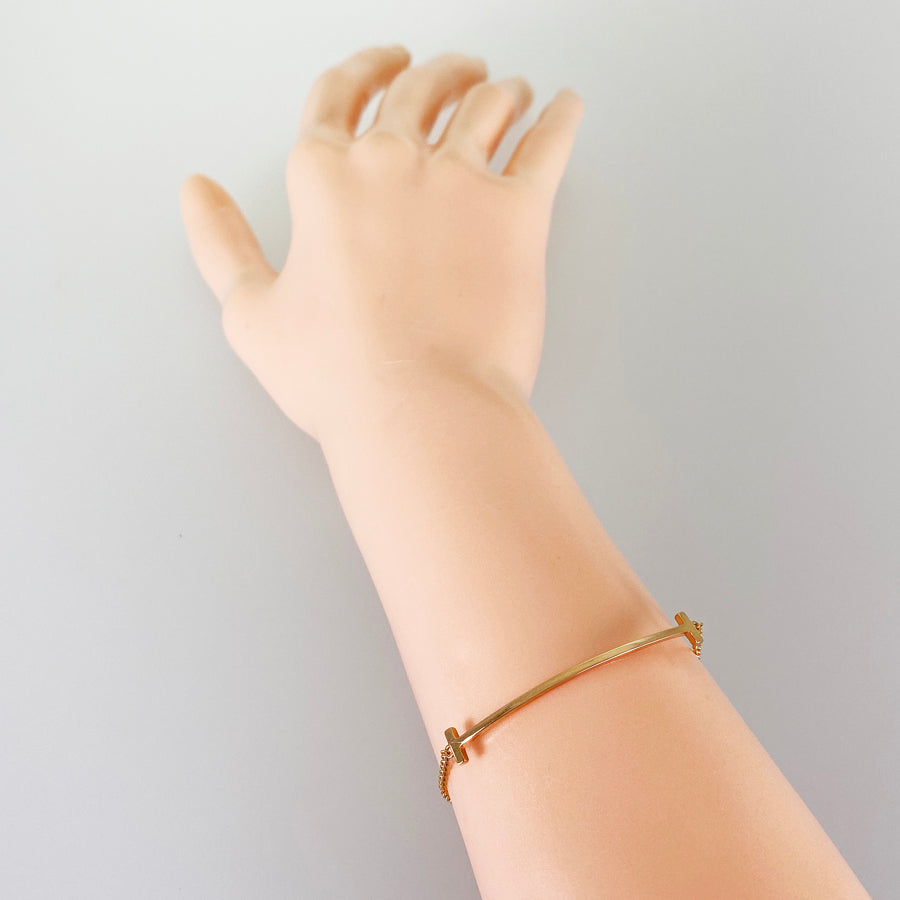TIFFANY&Co. T Smile Bracelet