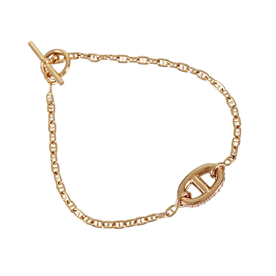 HERMES Chaine d'Ancre Farandole Bracelet