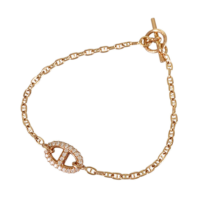 HERMES Chaine d'Ancre Farandole Bracelet