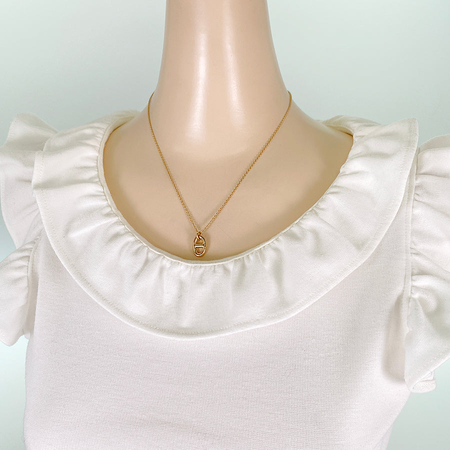 HERMES Chaine d'Ancre Farandole Necklace