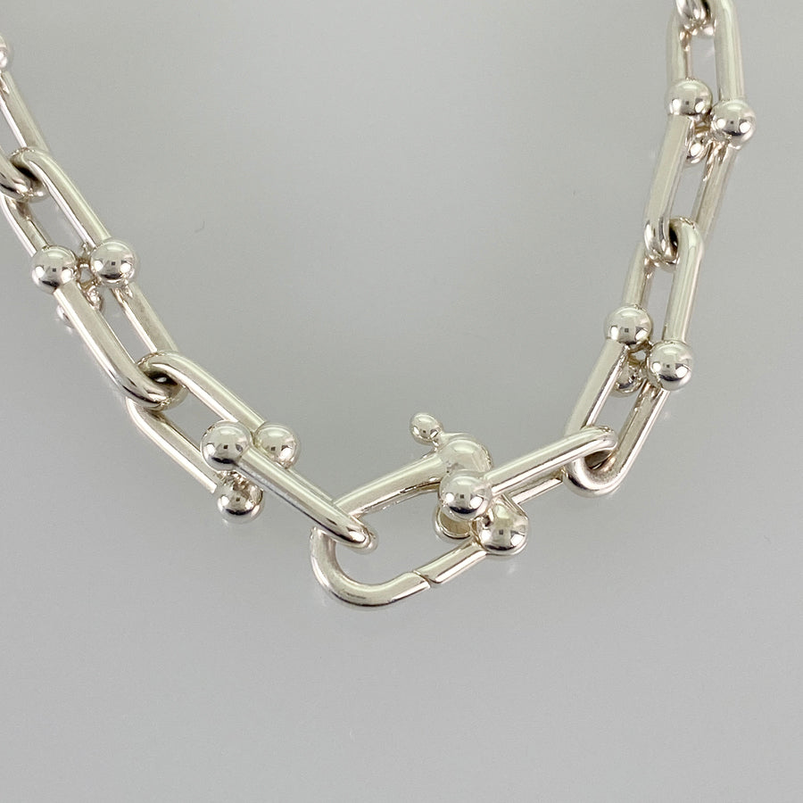 TIFFANY&Co. Hard Wear Graduated link Necklace