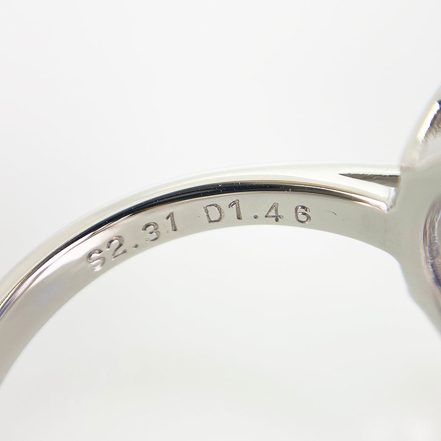Ring Platinum Sapphire