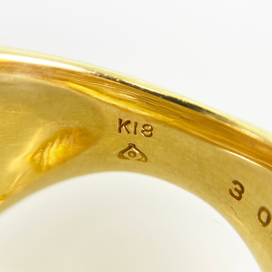 Ring Yellow gold Diamond