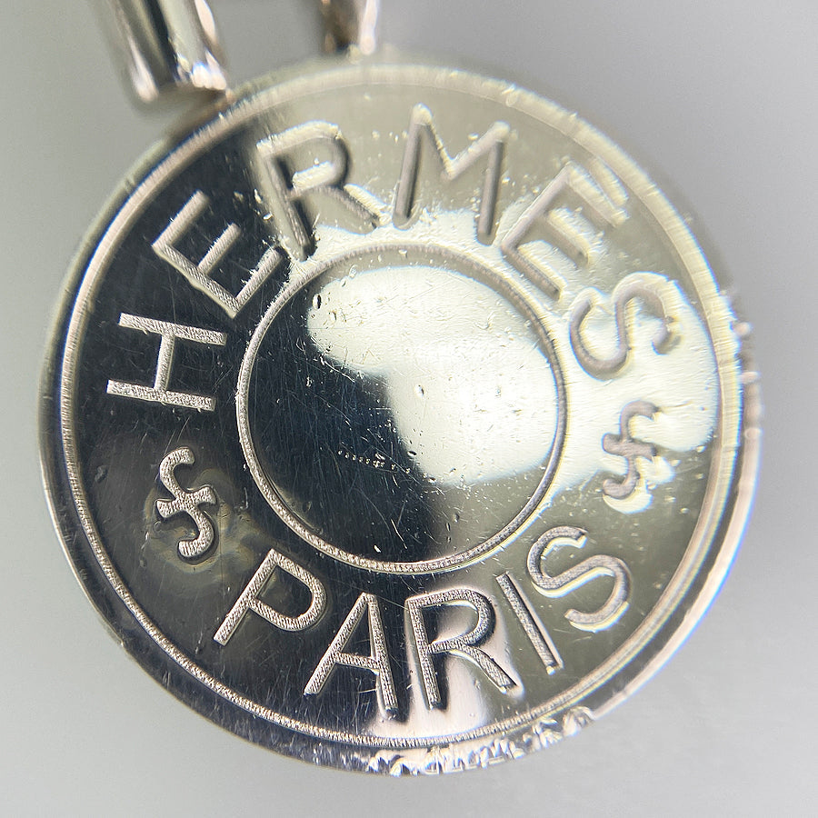 HERMES Sellier Amulet Necklace