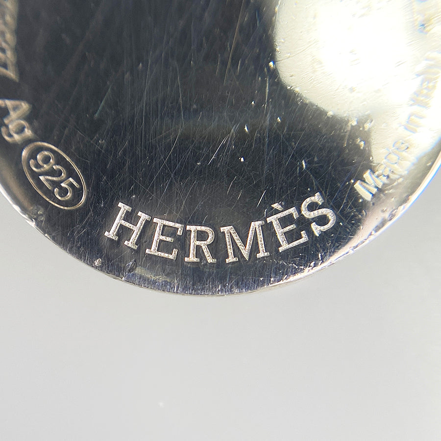 HERMES Sellier Amulet Necklace