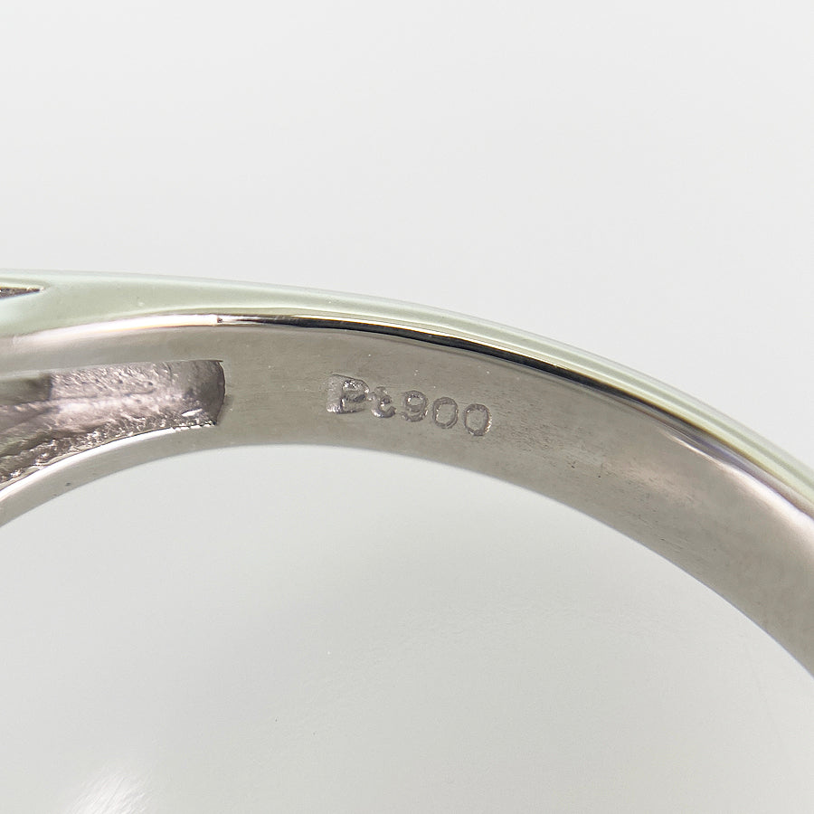 Ring Platinum Sapphire