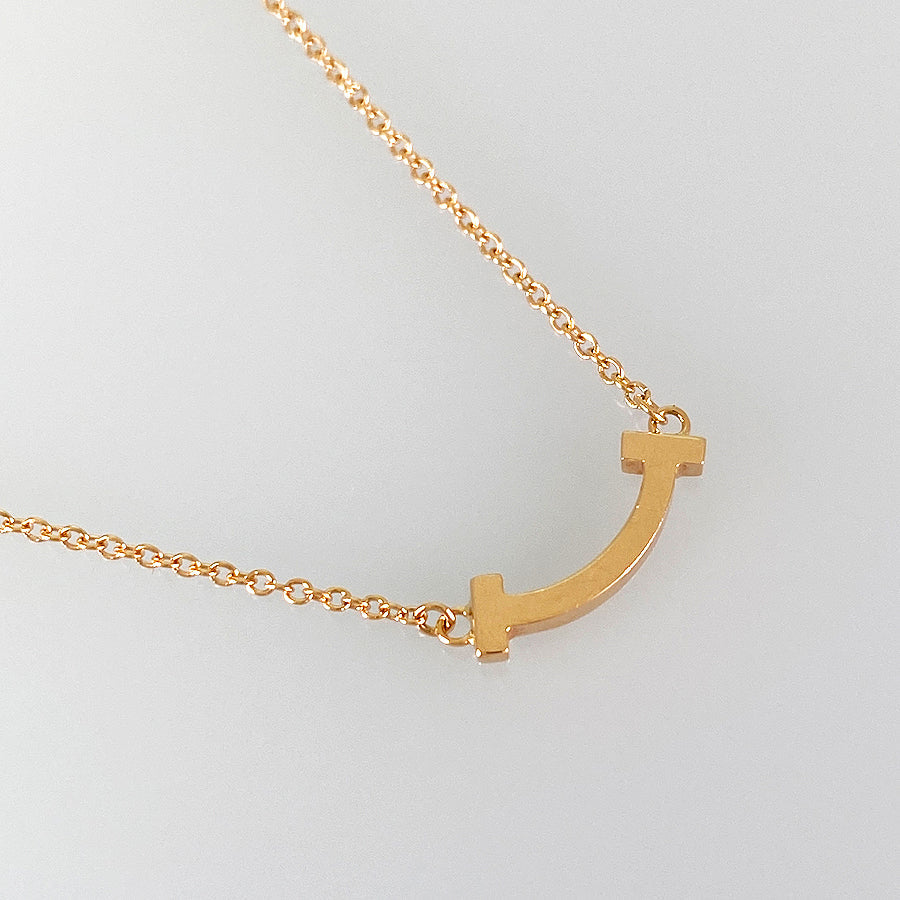 TIFFANY&Co. T Smile mini Necklace