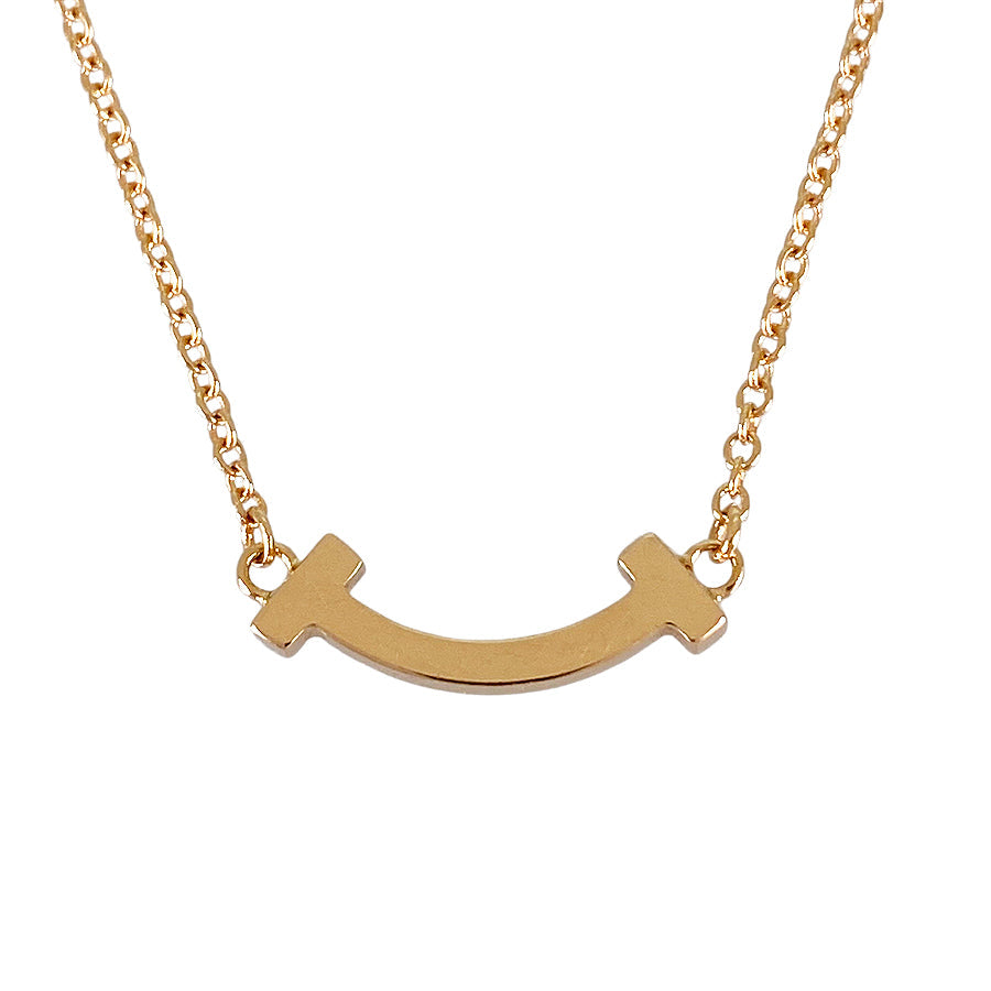 TIFFANY&Co. T Smile mini Necklace
