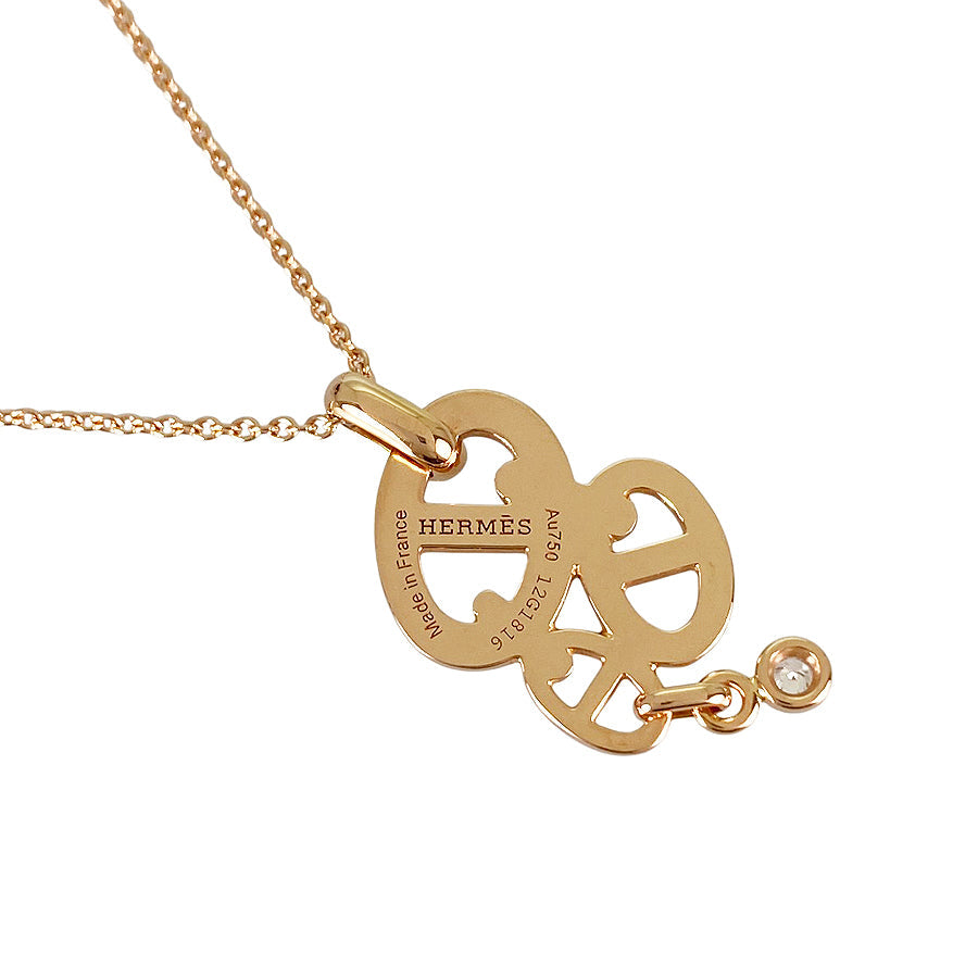 HERMES Enchaine MM Necklace