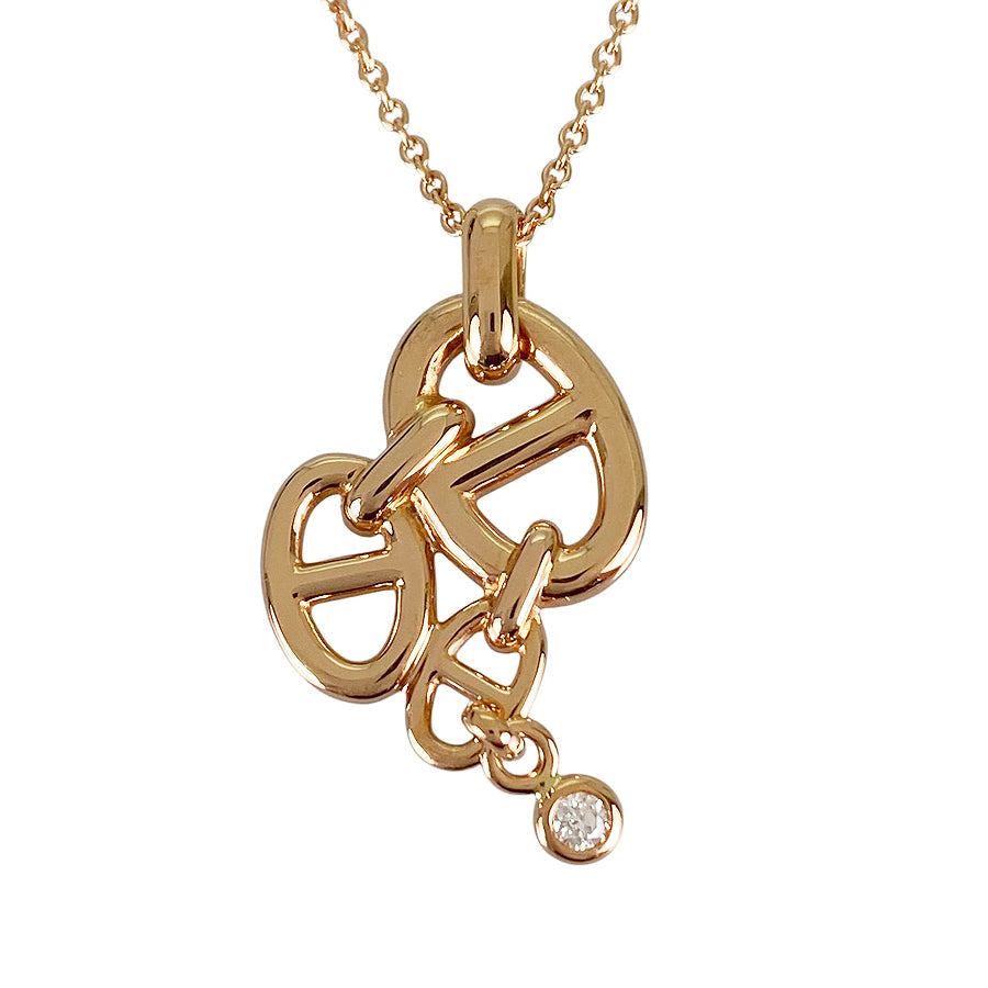 HERMES Enchaine MM Necklace