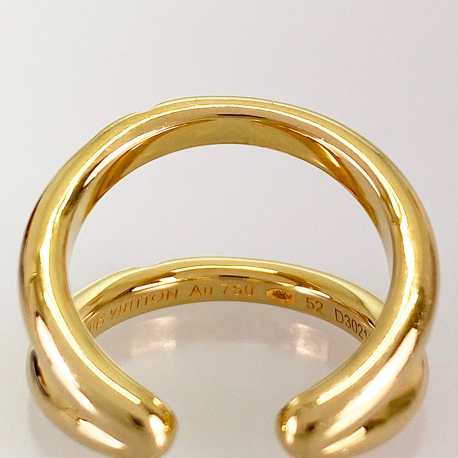 LOUIS VUITTON Upside Down Ring