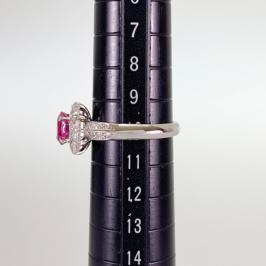 Ring Platinum Ruby