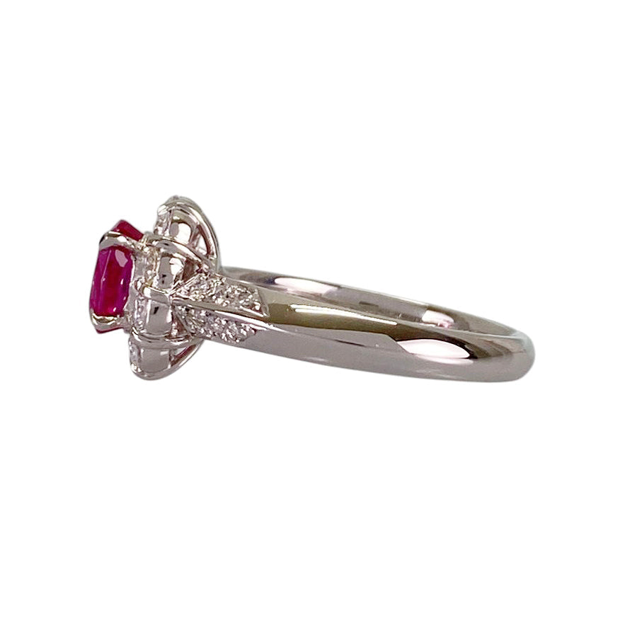 Ring Platinum Ruby
