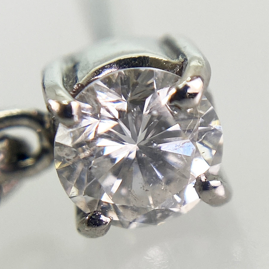 Earring Platinum Ruby
