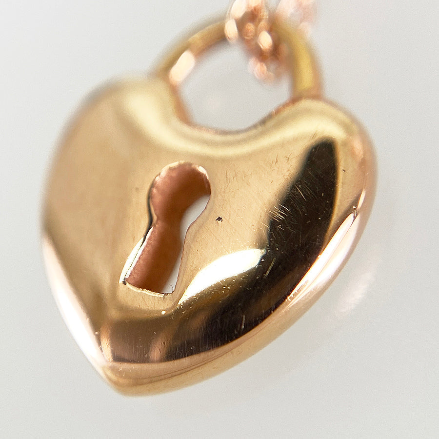 TIFFANY&Co. Heart lock Necklace