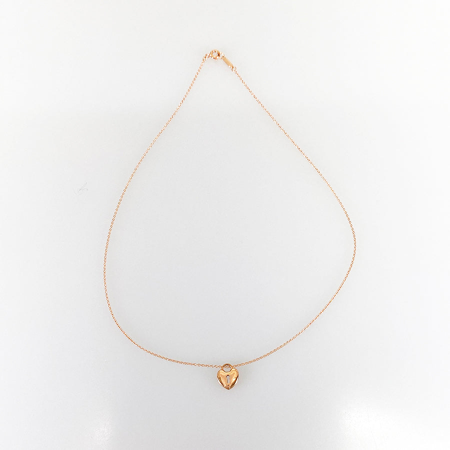 TIFFANY&Co. Heart lock Necklace