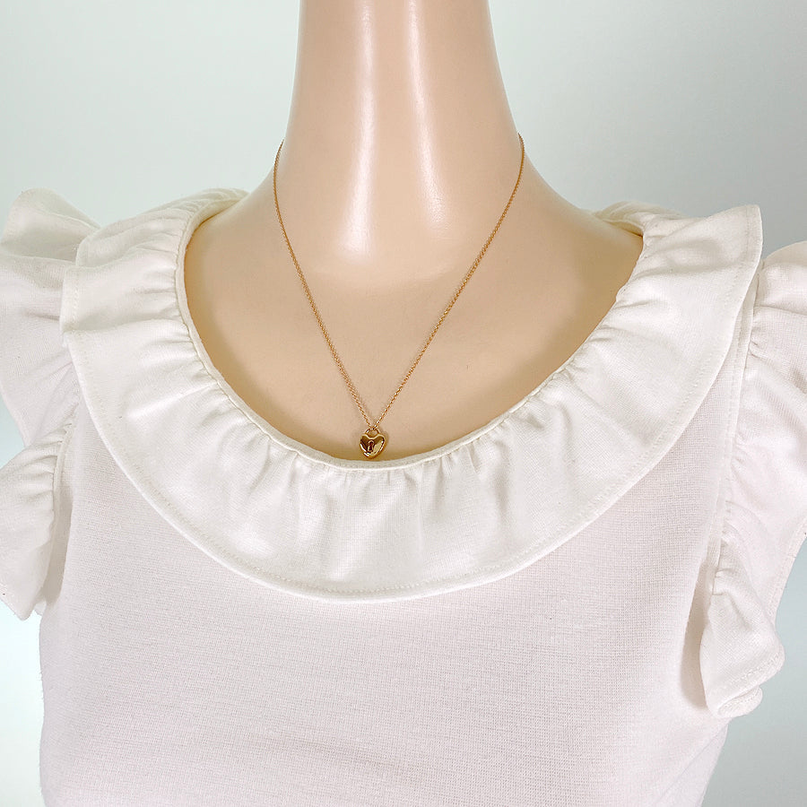 TIFFANY&Co. Heart lock Necklace