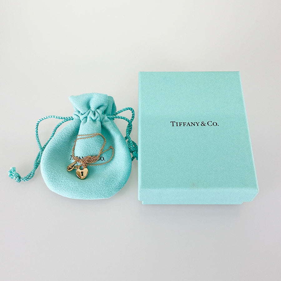 TIFFANY&Co. Heart lock Necklace
