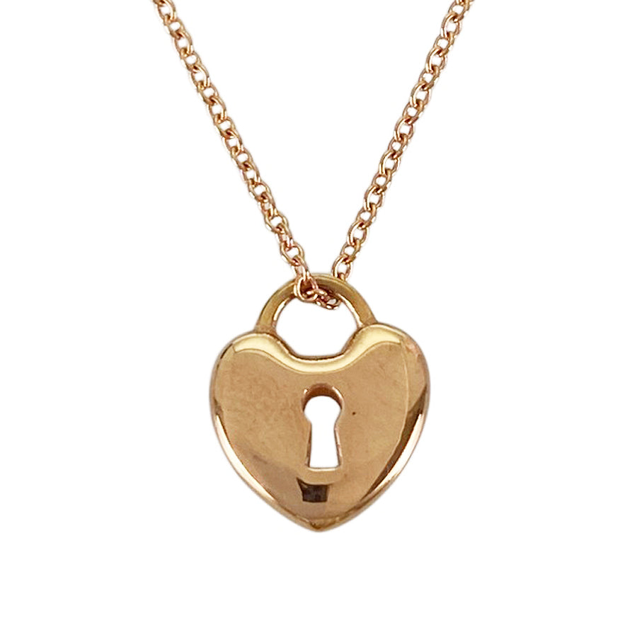 TIFFANY&Co. Heart lock Necklace