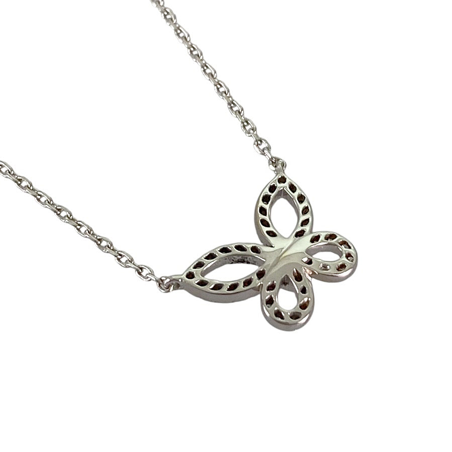 GRAFF Mini butterfly silhouette Necklace